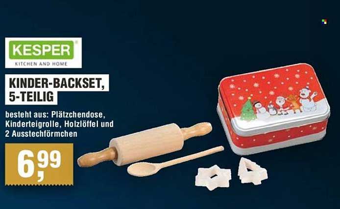 Kesper Kinder-Backset, 5-teilig