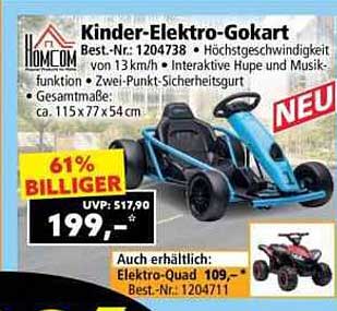 Kinder-Elektro-Gokart