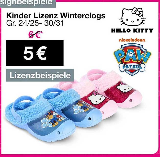 Kinder Lizenz Winterclogs Gr. 24/25 - 30/31