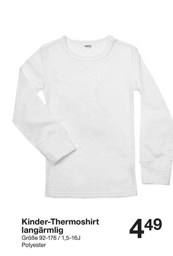 Kinder-Thermoshirt langärmilig