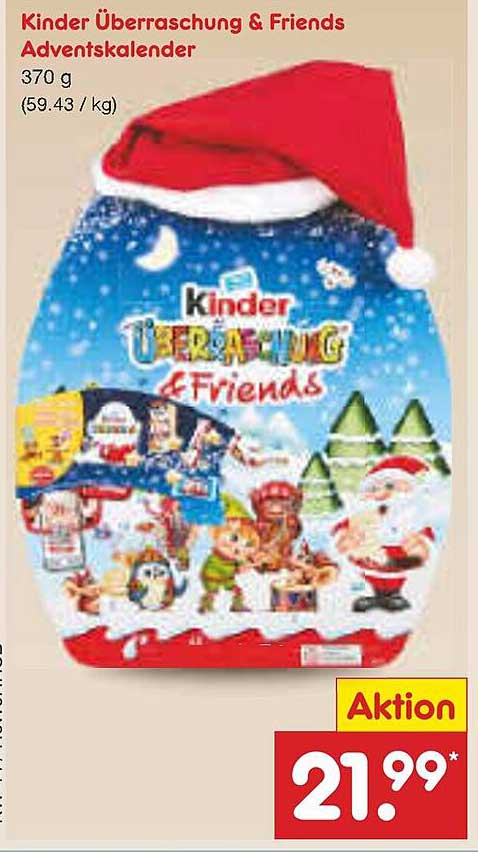 Kinder Überraschung & Friends Adventskalender