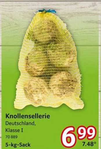 Knollensellerie, Deutschland, Klasse I, 5-kg-Sack