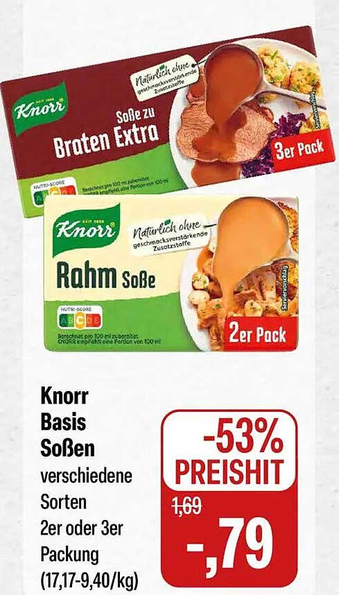 Knorr Basis Soßen 2er oder 3er Packung