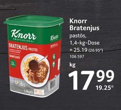 Knorr Bratenjus, 1,4-kg-Dose