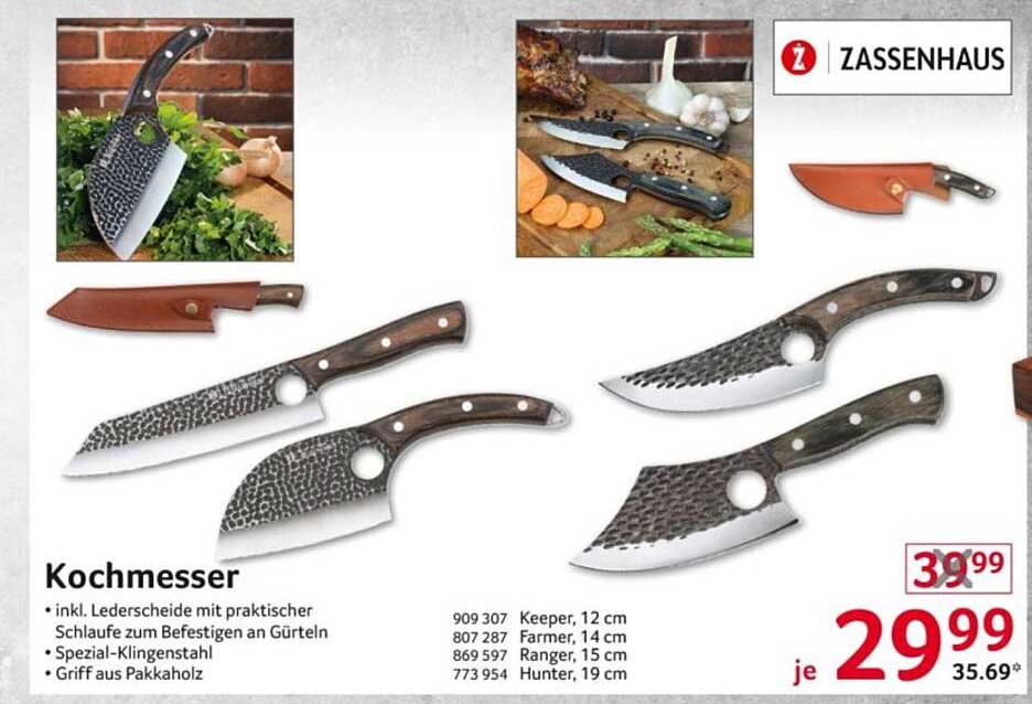 Kochmesser Set von Zassenhaus