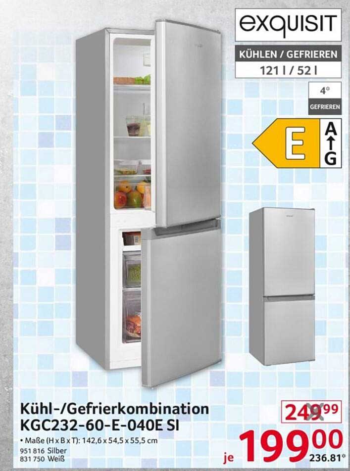 Kühl-/Gefrierkombination KGC232-60-E-040E SI