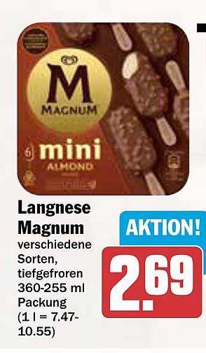 Langnese Magnum Mini Almond – Aktionsangebot