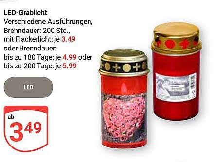 LED-Grabllicht - verschiedene Ausführungen