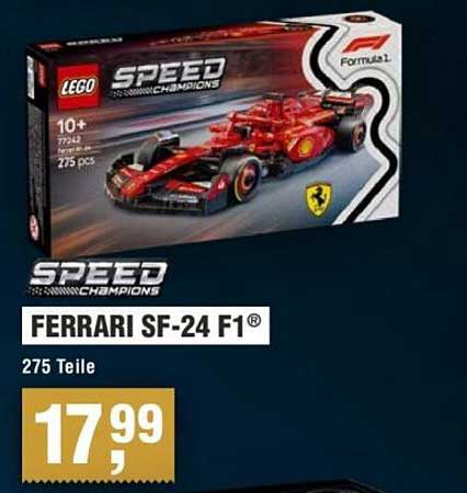 LEGO Speed Champions Ferrari SF-24 F1® - 275 Teile