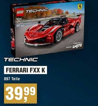 LEGO Technic Ferrari FXX K - 897 Teile