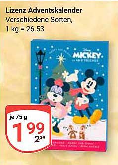 Lizenz Adventskalender