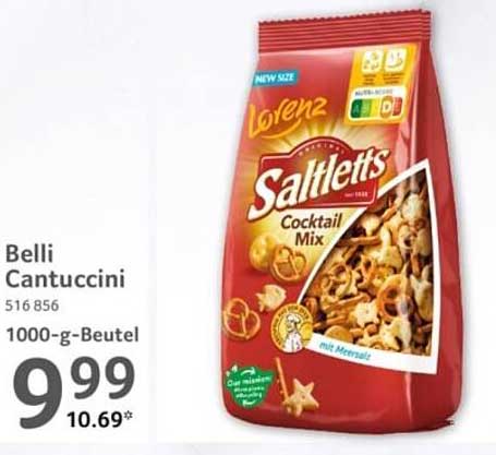 Lorenz Saltletts Cocktail Mix 1000 g