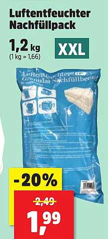 Luftentfeuchter Nachfüllpack XXL