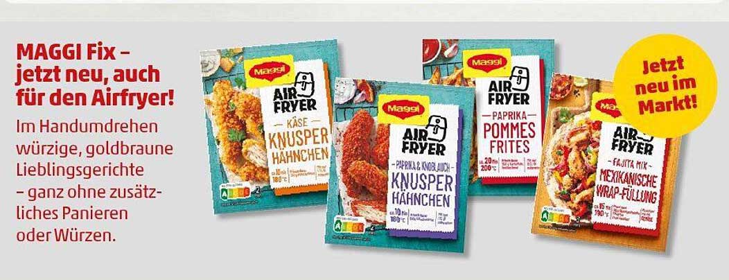 MAGGI Fix - Airfryer Käse Knusper Hähnchen
