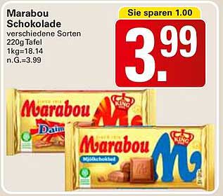Marabou Schokolade verschiedene Sorten 220g Tafel
