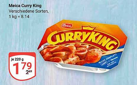 Meica Curry King - Verschiedene Sorten