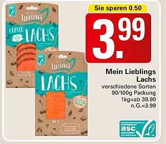 Mein Lieblings Lachs - verschiedene Sorten 90/100g