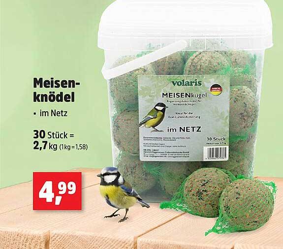 Meisenknödel - im Netz