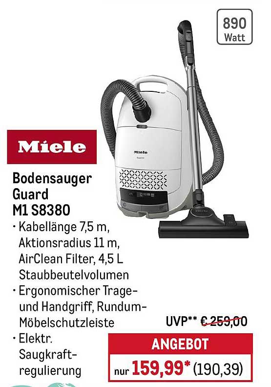 Miele Bodensauger Guard M1 S8380