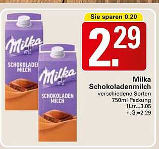 Milka Schokoladenmilch - verschiedene Sorten 750ml