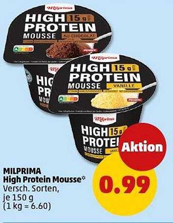 MILPRIMA High Protein Mousse – Verschiedene Sorten
