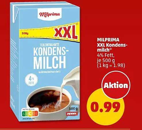 MILPRIMA XXL Kondensmilch 500 g