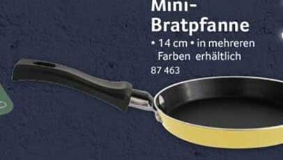 Mini-Bratpfanne - 14 cm in mehreren Farben erhältlich