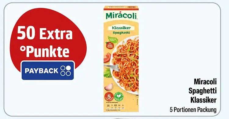 Miracoli Spaghetti Klassiker 5 Portionen Packung