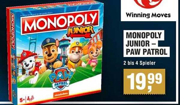 MONOPOLY JUNIOR – PAW PATROL