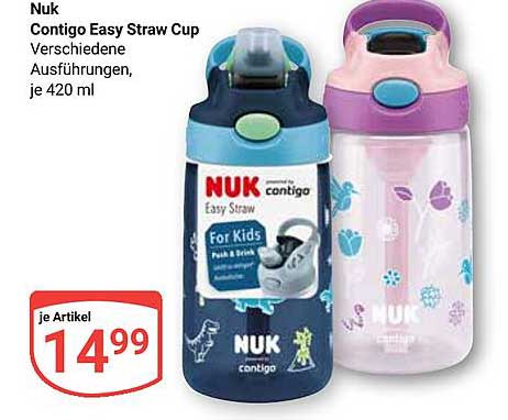 NUK Contigo Easy Straw Cup - Für Kinder
