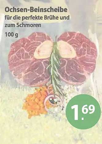 Ochsen-Beinscheibe für die perfekte Brühe und zum Schmoren