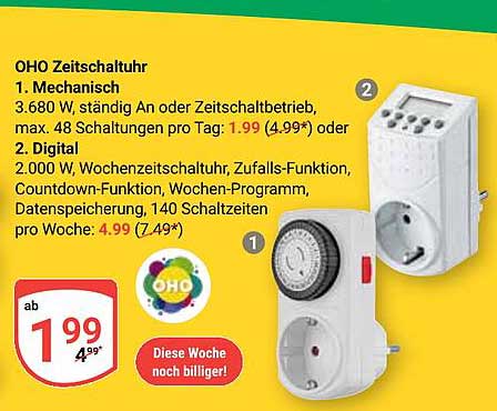 OHO Zeitschaltuhr