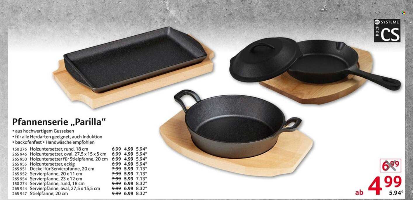 Pfannenserie „Parilla“