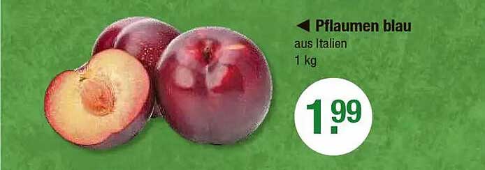 Pflaumen blau aus Italien – 1 kg