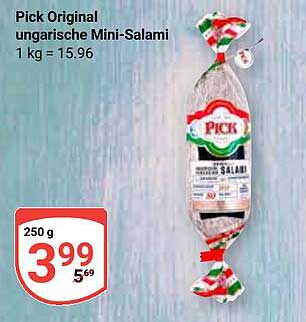 Pick Original ungarische Mini-Salami 250 g