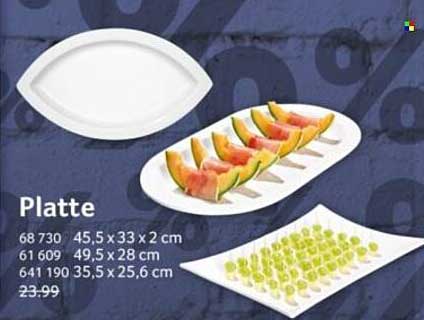 Platte für festliche Anlässe und kreative Präsentationen