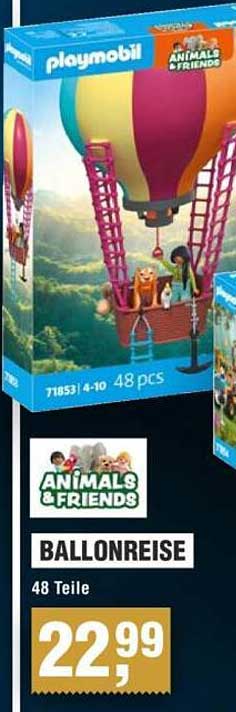 PLAYMOBIL® Ballonreise - Animals & Friends