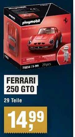 PLAYMOBIL Ferrari 250 GTO - 29 Teile