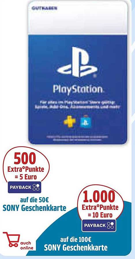PlayStation Guthabenkarte - Online Spiele Freude sichern!