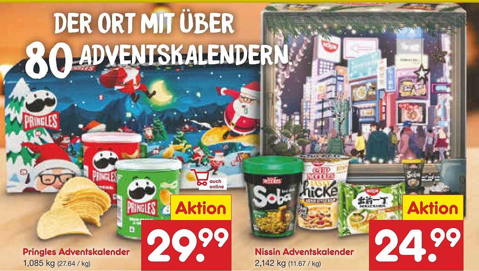 Pringles Adventskalender