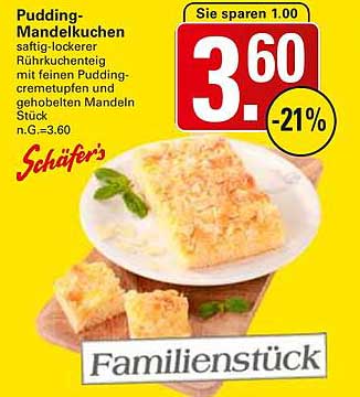 Pudding-Mandelkuchen – Saftig und lecker!