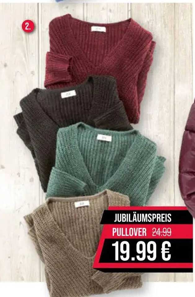 Pullover im Jubiläumspreis
