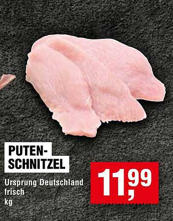 PUTEN-SCHNITZEL - Ursprung Deutschland frisch