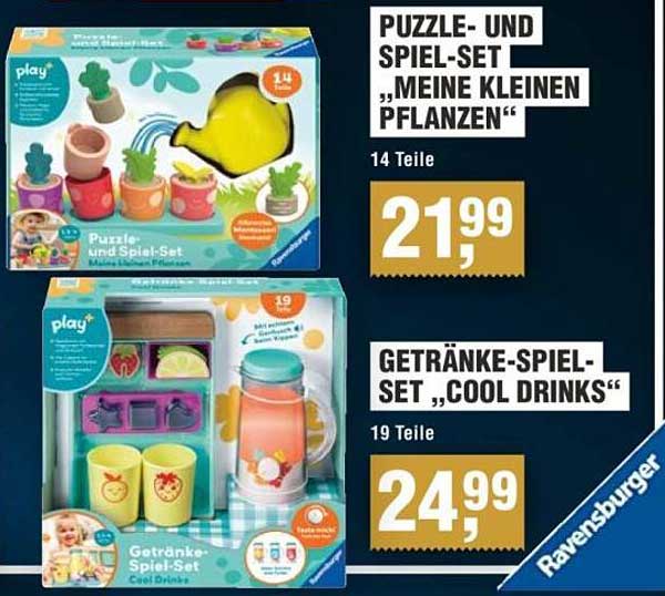 Puzzle- und Spiel-Set „Meine kleinen Pflanzen“