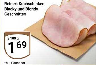 Reinert Kochschinken Blacky und Blondy Geschnitten