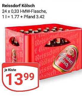 Reissdorf Klsch Angebot 0 33