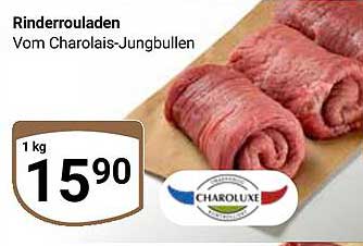 Rinderrouladen vom Charolais-Jungbullen
