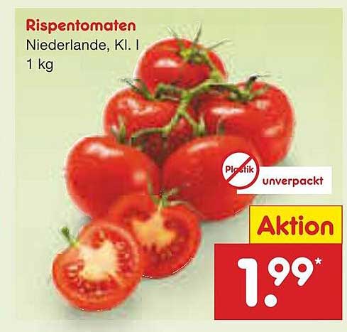 RispenTomaten Niedelande, Kl. I, 1 kg