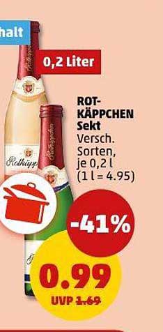 ROT-KÄPPCHEN Sekt 0,2 Liter - Verschiedene Sorten