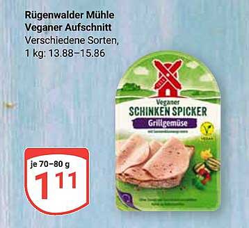 Rügenwalder Mühle Veganer Aufschnitt